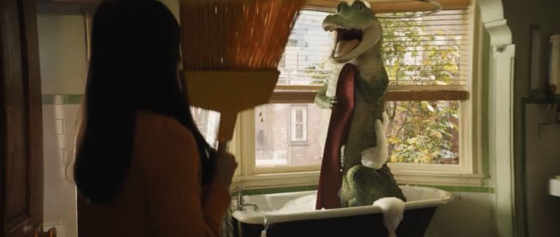 Wielki zielony krokodyl domowy - zwiastun filmu familijnego. Ten zwierzak śpiewa