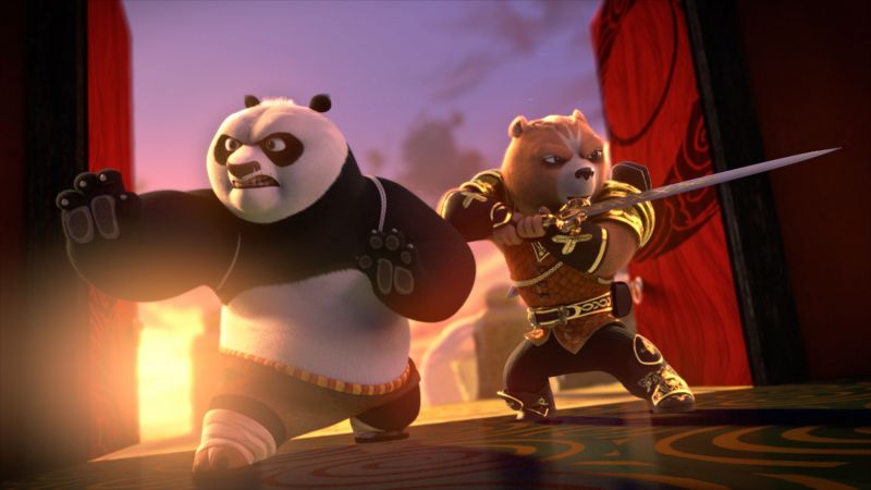 Kung Fu Panda: Smoczy rycerz - zwiastun serialu animowanego Netflixa. Po powraca