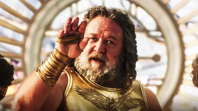 14. Zeus (Russell Crowe) - potwierdzona. Kolejny bóg Piorunów. Skoro mamy w obsadzie rzeźnika bogów, to musimy ich więcej poznać. Wcześniej było informacja, że będzie to mała rola, więc być może nie zostanie z widzami na długo. 