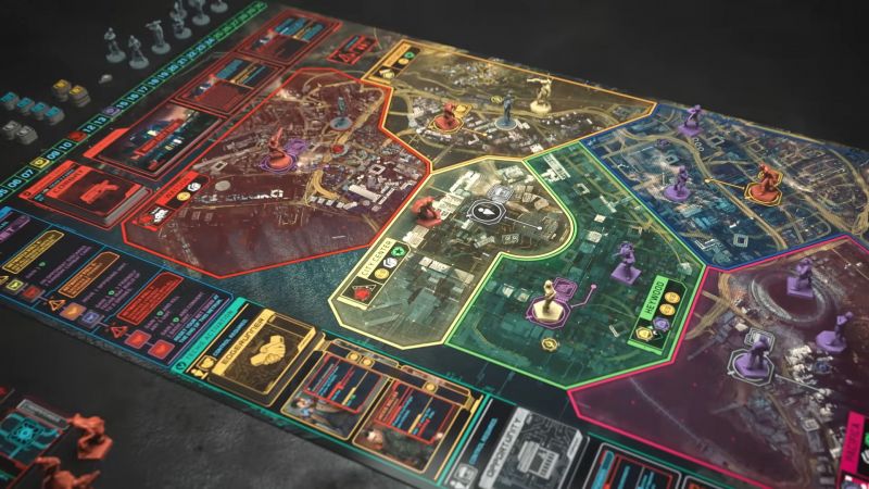 Cyberpunk 2077: Gangs of Night City zapowiedziane. Gra planszowa trafiła na Kickstartera