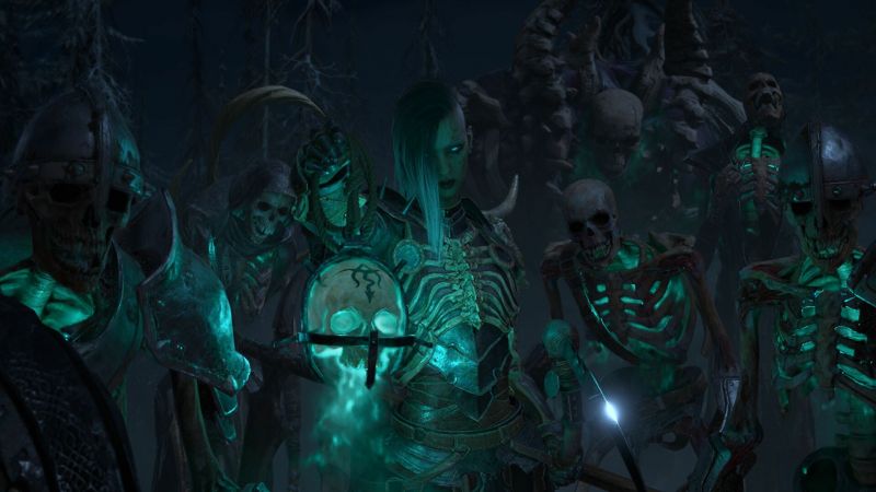 Diablo 4 - Nekromanta wkracza do świata Sanktuarium. Zwiastun zapowiada wiele atrakcji w grze