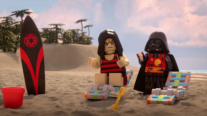 LEGO Star Wars: Summer Vacation - teaser animacji Disney+. Darth Vader i inni na wakacjach!
