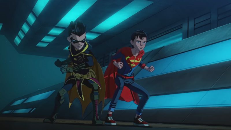 Battle of the Super Sons - zwiastun animacji od DC. Synowie Batmana i Supermana w akcji