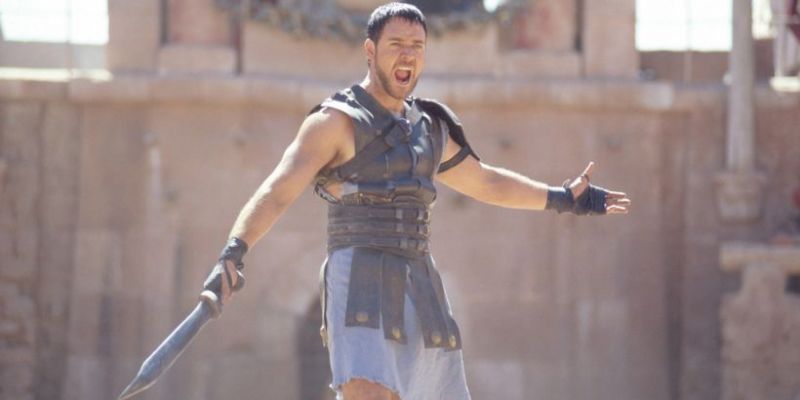 Gladiator: Russell Crowe zabrał dzieci w miejsce z filmu