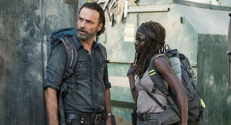 The Walking Dead - Rick i Michonne znowu razem! Aktorzy na wspólnych zdjęciach