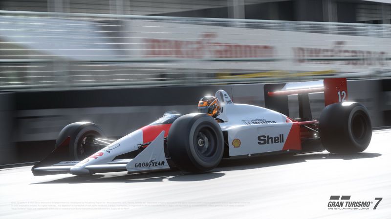 Bolid Ayrtona Senny w najnowszej aktualizacji Gran Turismo 7