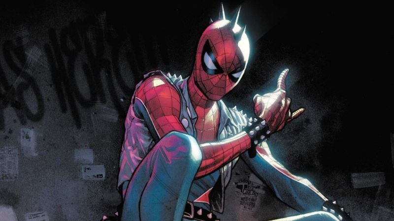 Spider-Man: Across the Spider-Verse - Spider-Punk na pierwszej grafice