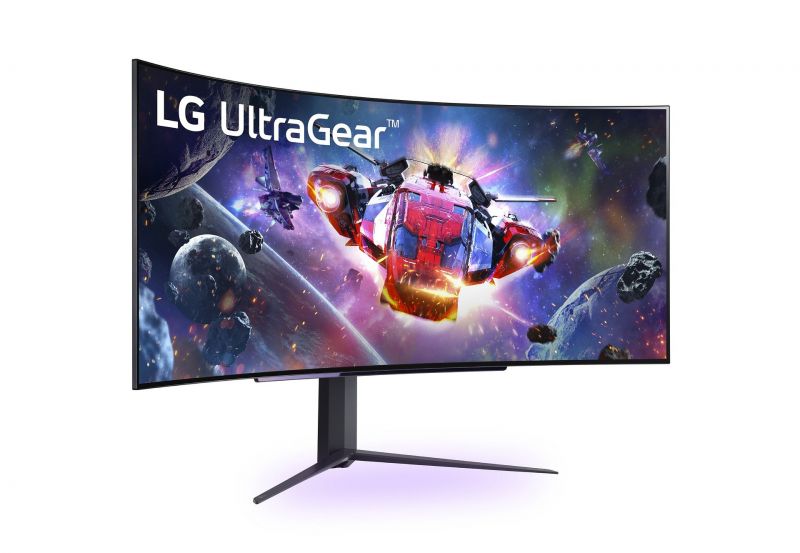 LG przedstawia UltraGear 45GR95QE, czyli zakrzywiony 240-hercowy monitor OLED do gier