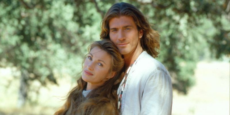 Doktor Quinn - Jane Seymour i Joe Lando w serialu