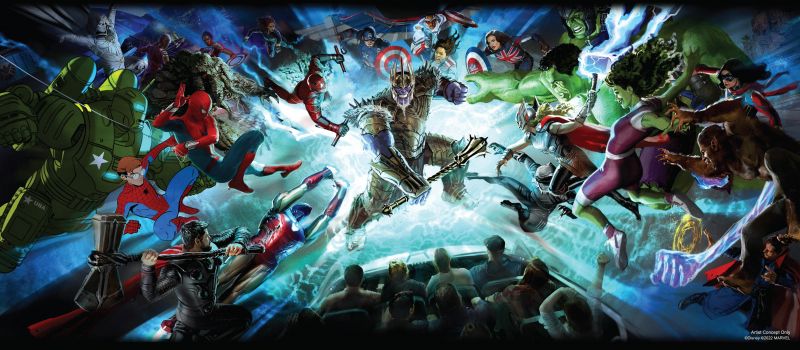Król Thanos - fani staną z nim do walki u boku Avengersów z całego multiwersum. Ta atrakcja Disneya może być hitem