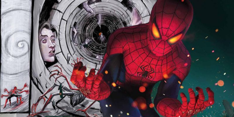 Spider-Man zaatakowany przez własne sieci - ten komiks to szaleństwo. Zobaczcie mroczne plansze