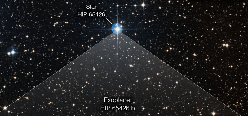 Teleskop Webba zrobił swoje pierwsze zdjęcie egzoplanety! Spójrzcie na HIP 65426 b