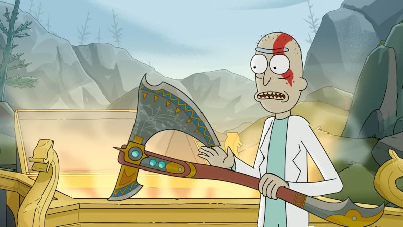 Rick i Morty ruszają na przygodę do Dziewięciu Królestw! Bohaterowie promują grę God of War: Ragnarok