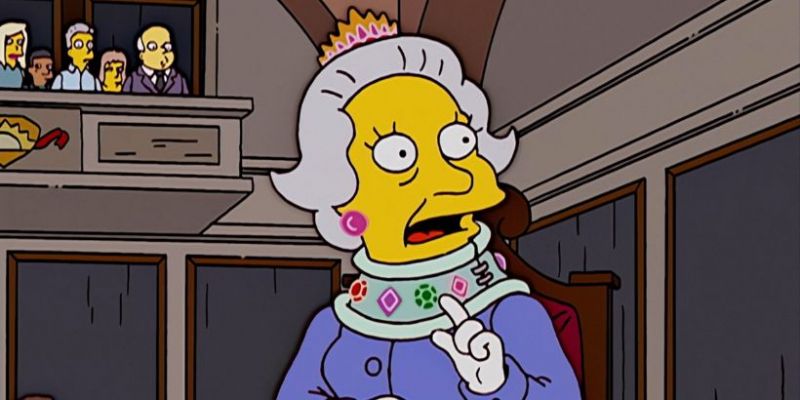 Simpsonsowie przewidzieli śmierć królowej? Viralowy mem pod lupą