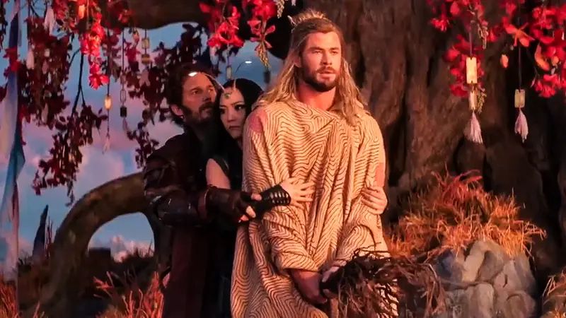 Thor: miłość i grom usunięta scena Star-Lord i Mantis