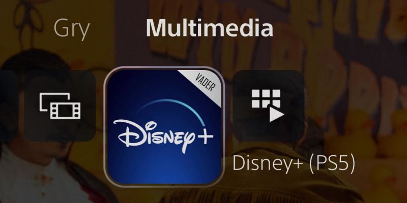 Nowa odsłona aplikacji Disney+ na PlayStation 5