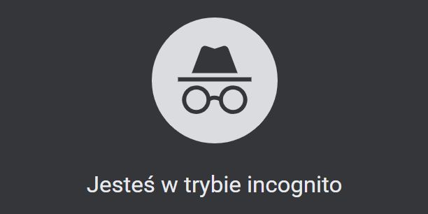 Chrome tryb incognito