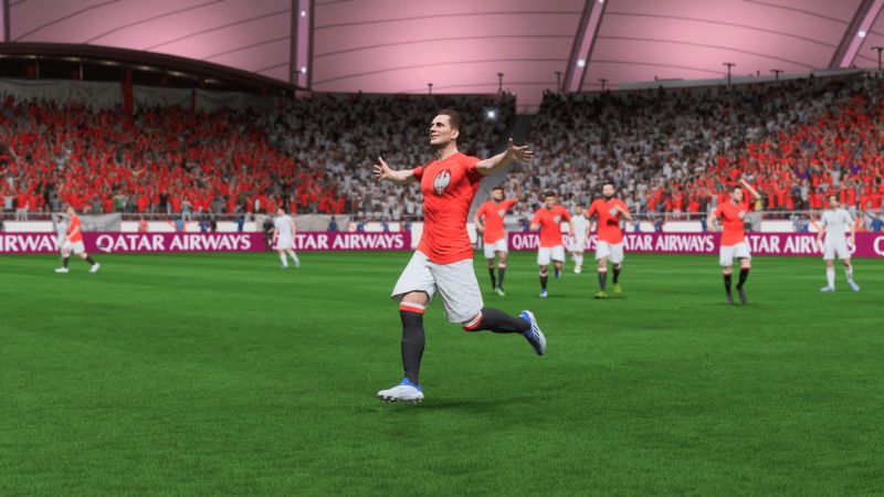 Screeny strojów w grze FIFA 23