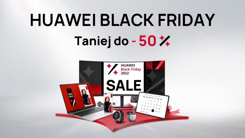Huawei Black Friday włącza najwyższy bieg