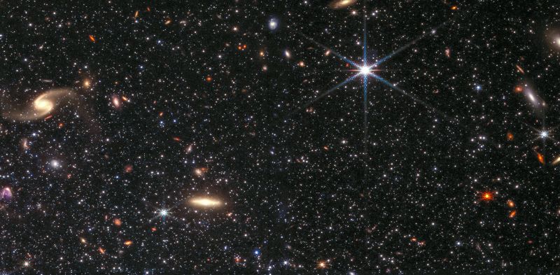 Teleskop Webba na nowym zdjęciu uchwycił pobliską galaktykę WLM. Jej piękno zachwyca