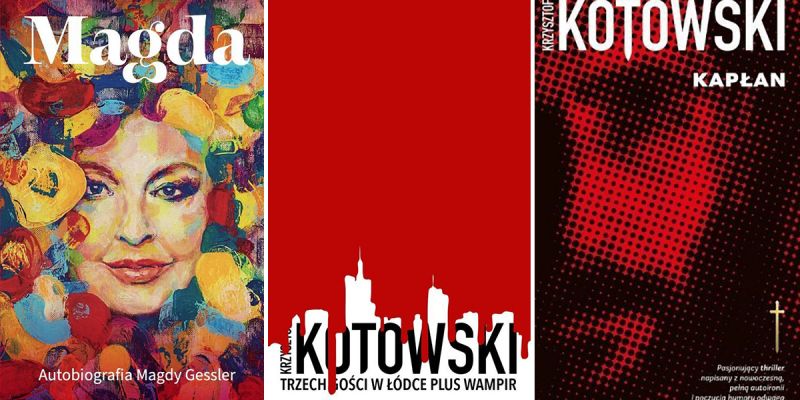 Prezentownik naEKRANIE: biografia Magdy Gessler i dwa thrillery autorstwa Krzysztofa Kotowskiego