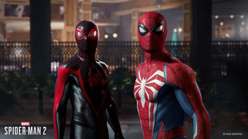 Marvel's Spider-Man 2 będzie kontynuacją świetnie ocenianej gry akcji z 2018 roku. Tym razem na ekranie zobaczymy m.in. Petera Parkera, Milesa Moralesa i Venoma. Premiera: jesień 2023.