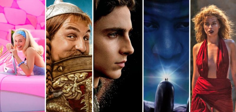 Filmy 2023 - kalendarz premier kinowych. Diuna 2, Babilon, Asterix i Obelix: Imperium smoka, Barbie i Ant-Man 3