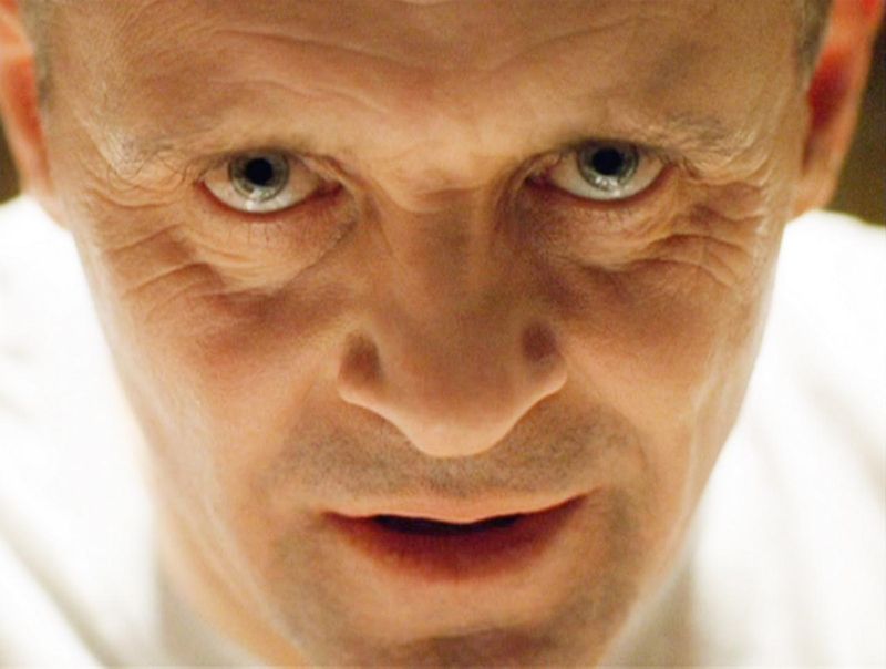 Milczenie owiec - Anthony Hopkins (jako Hannibal Lecter)