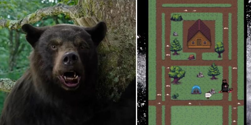 Cocaine Bear: film doczekał się 8-bitowej gry. Gdzie można w nią zagrać?