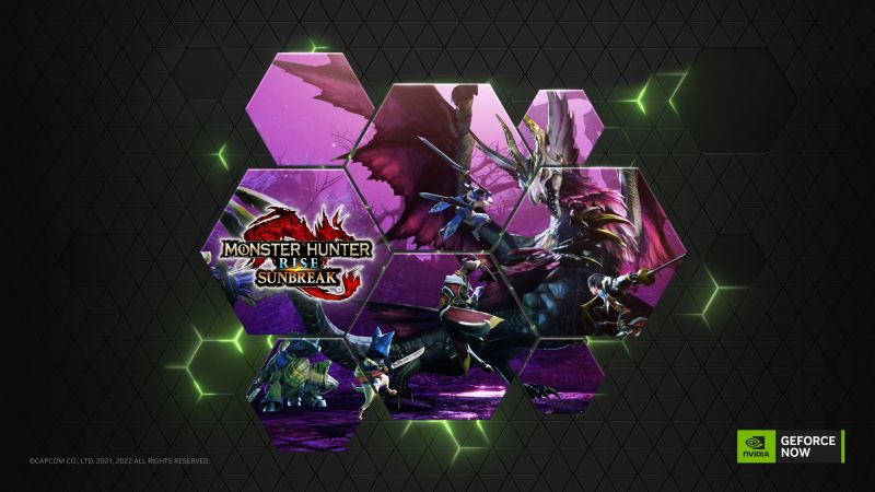 Nowości w GeForce Now! Monster Hunter Rise z dodatkiem Sunbreak już wkrótce w usłudze