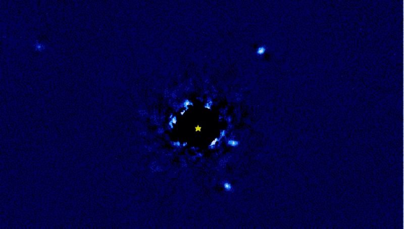 Egzoplanety - HR 8799