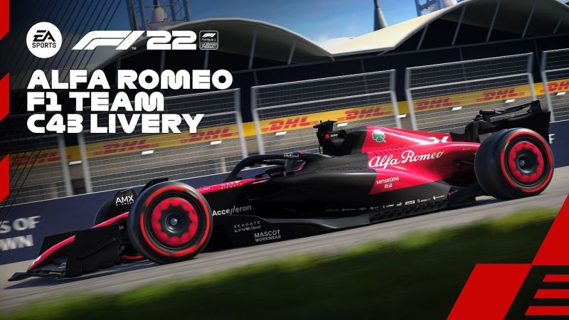 F1 22 Alfa Romeo sezon 2023
