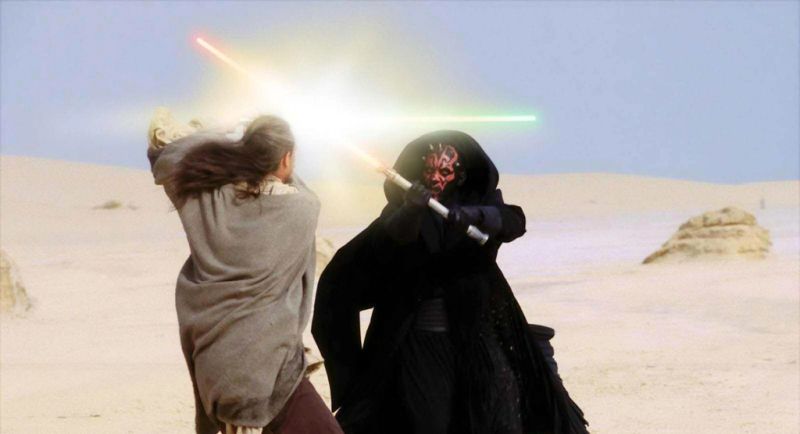 Gwiezdne Wojny - Qui-Gon i Maul mogli mieć jeszcze większe starcie na Tatooine