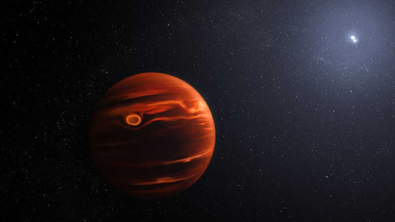 Teleskop Webba wypatrzył cuda w atmosferze egzoplanety. Woda, gorący piasek i inne zjawiska pogodowe na VHS 1256 b