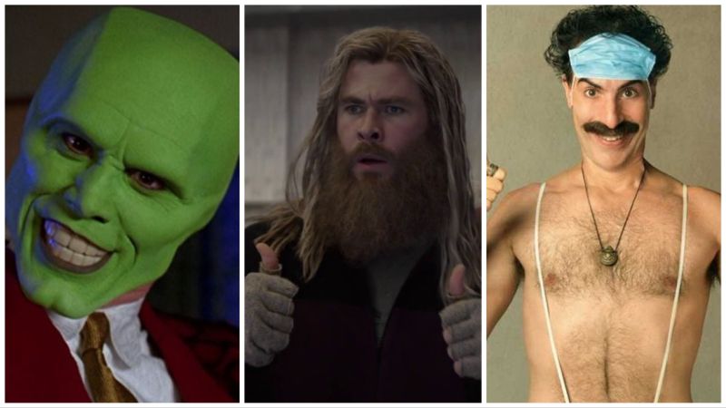 Maska/Avengers/Borat