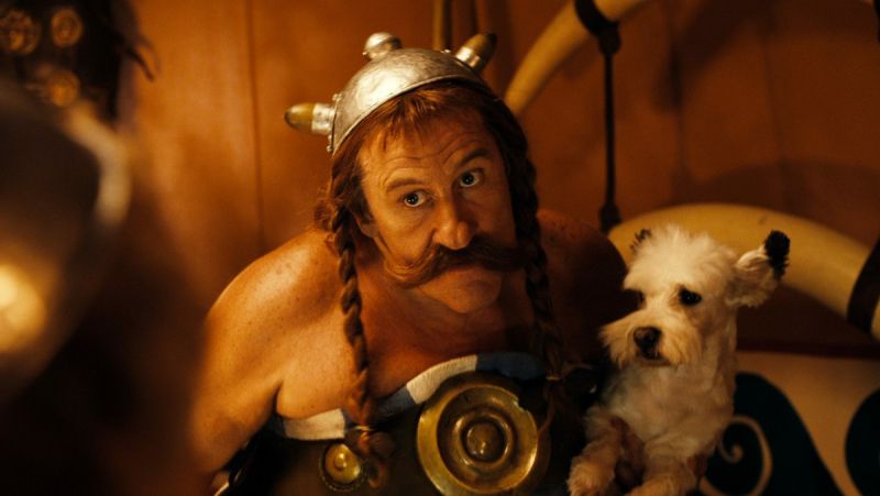 Gérard Depardieu jako Obelix