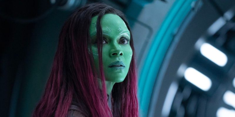 Zoe Saldana jako Gamora