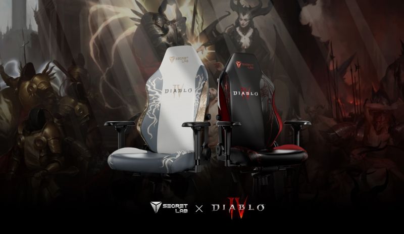 Diablo 4 - Secretlab zapowiedziało fotele dla fanów gry. Do sprzedaży trafiły edycje Lilith oraz Inarius