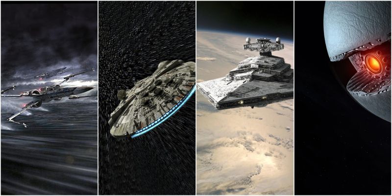 Star Wars - statki - Gwiezdne Wojny