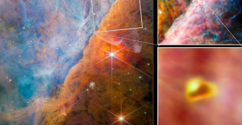Teleskop Webba - Mgławica Oriona