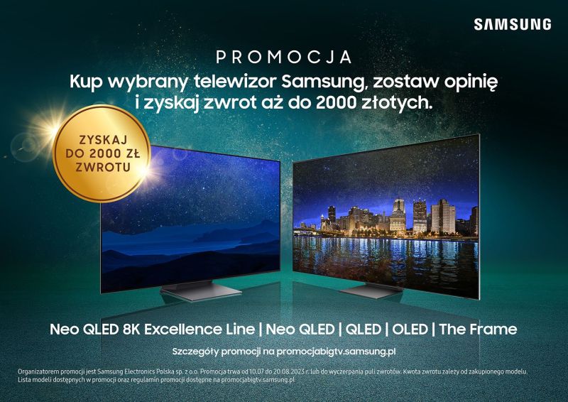 Samsung TV promocja