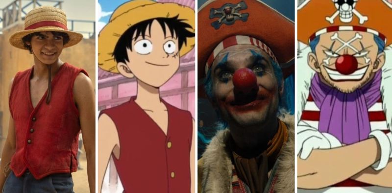 One Piece - anime i aktorski serial - okładka
