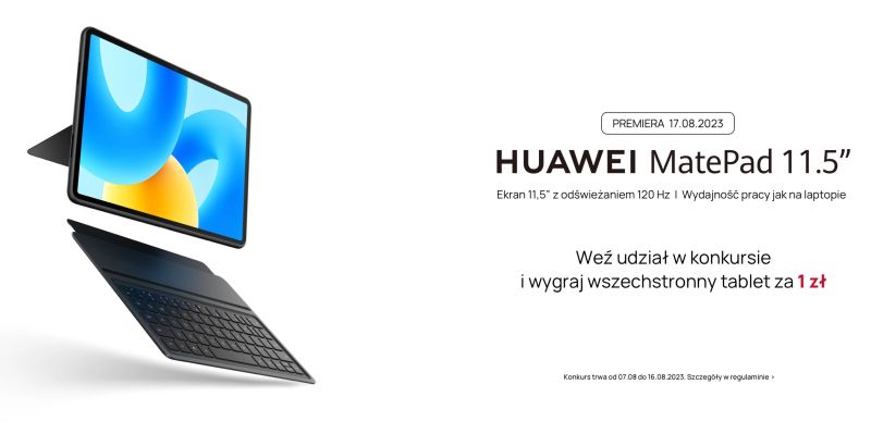 Konkurs Huawei MatePad 11.5