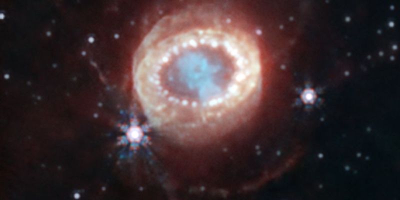 Teleskop Webba - supernowa SN 1987A