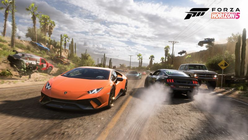 Forza Horizon - tutaj trudno wybrać jedną, konkretną odsłonę, bo każda z tych gier zapewnia wiele godzin rewelacyjnej zabawy w otwartym świecie. Dodatkowym atutem jest ogromna liczba dostępnych samochodów. 