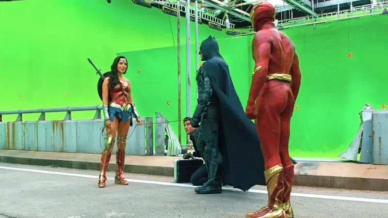 Zdjęcie z planu filmu Flash