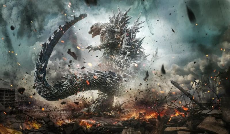 Godzilla Minus One - nowe zdjęcia. Król Potworów sieje grozę w Japonii
