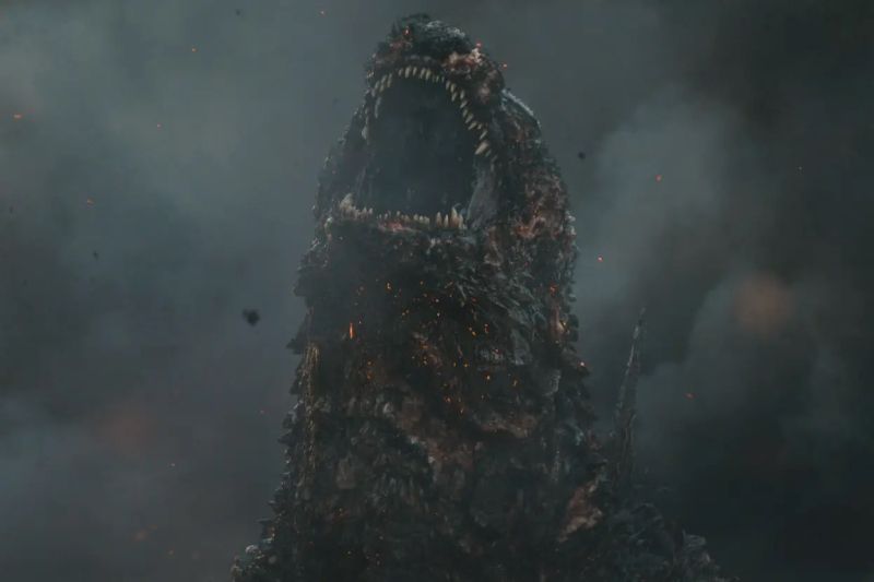 Godzilla Minus One - nowy teaser i klip. Król Potworów w akcji