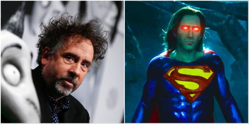 Tim Burton krytykuje cameo Nicolasa Cage'a we Flashu, uderzając w sięgające po AI studia filmowe