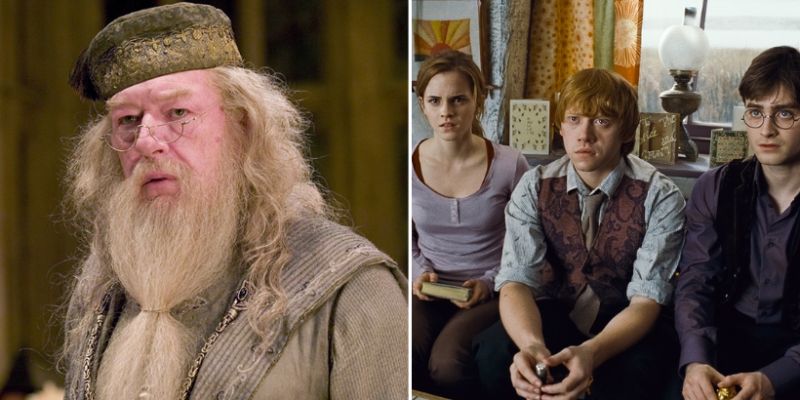 Harry Potter, Hermiona i Ron żegnają Dumbledore'a. Gwiazdy serii zareagowały na śmierć Michaela Gambona